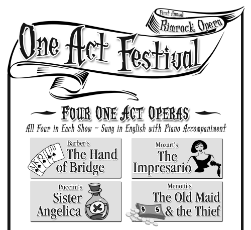 Four One Act Operas
